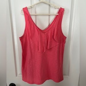 LILLY PULITZER Ruffle Tank Top